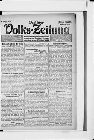 Berliner Volkszeitung vom 04.07.1918