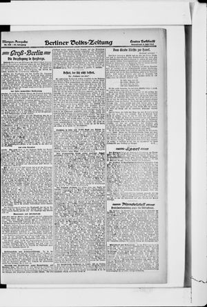 Berliner Volkszeitung vom 06.07.1918