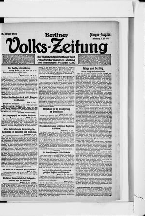 Berliner Volkszeitung vom 11.07.1918