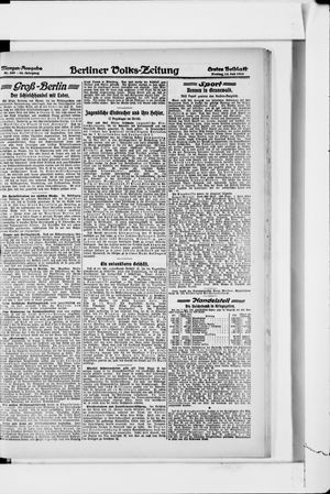 Berliner Volkszeitung vom 12.07.1918