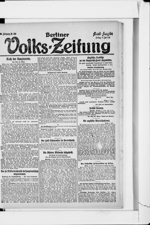 Berliner Volkszeitung vom 12.07.1918