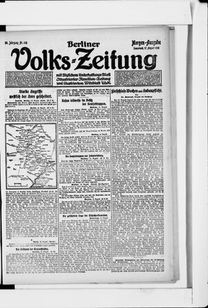 Berliner Volkszeitung vom 17.08.1918