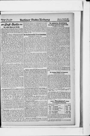 Berliner Volkszeitung vom 29.08.1918