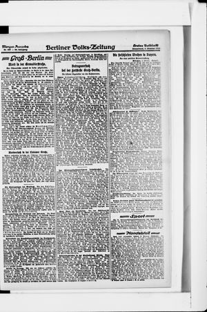 Berliner Volkszeitung on Oct 5, 1918