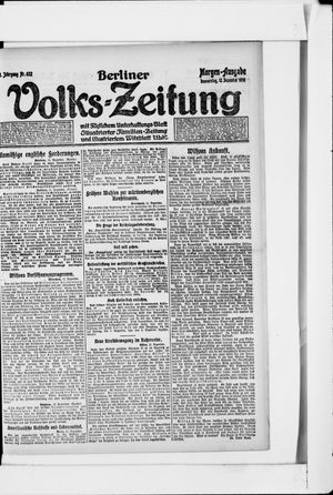Berliner Volkszeitung vom 12.12.1918