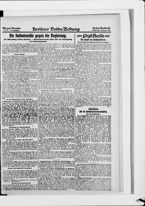 Berliner Volkszeitung vom 05.02.1919