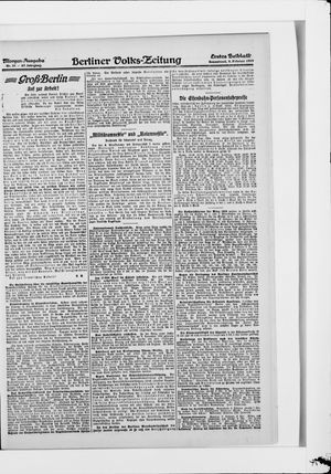 Berliner Volkszeitung on Feb 8, 1919