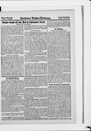 Berliner Volkszeitung vom 09.02.1919
