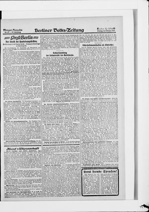 Berliner Volkszeitung vom 14.02.1919