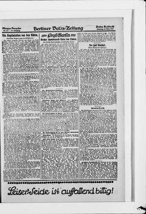 Berliner Volkszeitung vom 18.03.1919