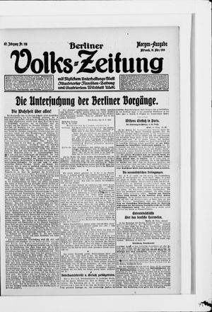 Berliner Volkszeitung vom 19.03.1919