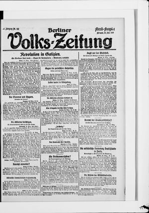 Berliner Volkszeitung vom 26.03.1919