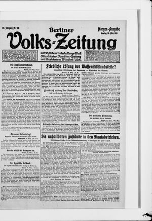 Berliner Volkszeitung vom 30.03.1919