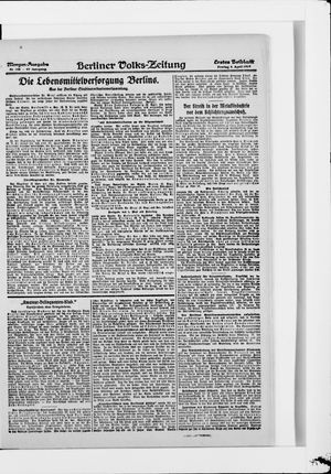 Berliner Volkszeitung vom 04.04.1919
