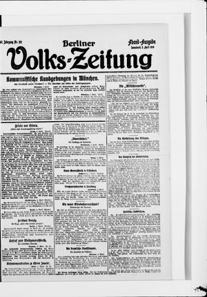 Berliner Volkszeitung on Apr 5, 1919