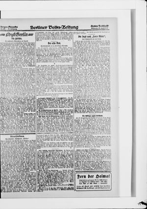 Berliner Volkszeitung vom 30.04.1919