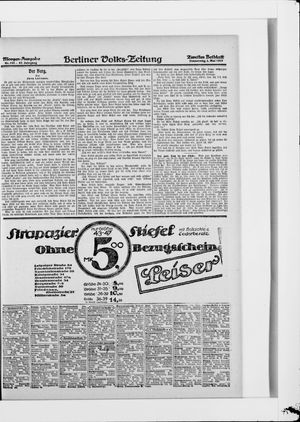 Berliner Volkszeitung vom 01.05.1919