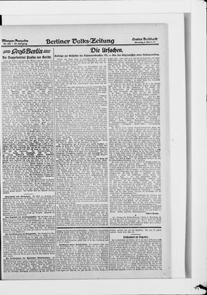 Berliner Volkszeitung vom 06.05.1919