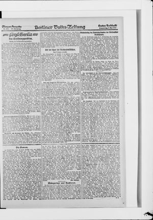 Berliner Volkszeitung vom 08.05.1919