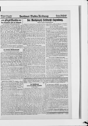 Berliner Volkszeitung vom 10.05.1919