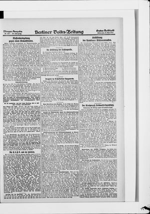 Berliner Volkszeitung vom 14.05.1919