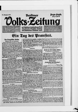 Berliner Volkszeitung vom 16.05.1919