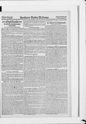 Berliner Volkszeitung vom 16.05.1919