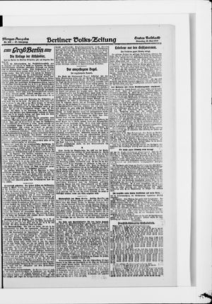 Berliner Volkszeitung vom 20.05.1919