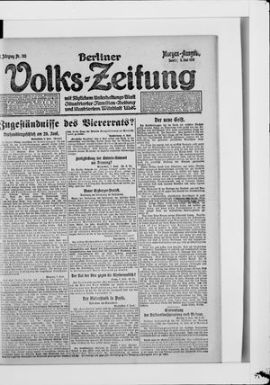 Berliner Volkszeitung on Jun 8, 1919