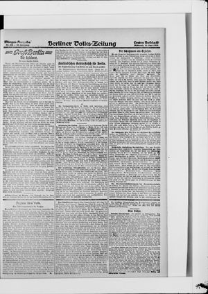 Berliner Volkszeitung vom 11.06.1919