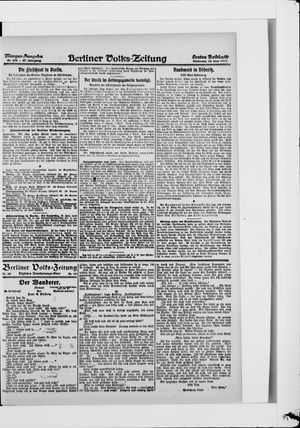 Berliner Volkszeitung vom 18.06.1919