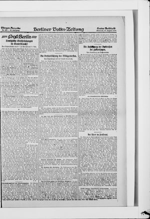 Berliner Volkszeitung vom 27.08.1919