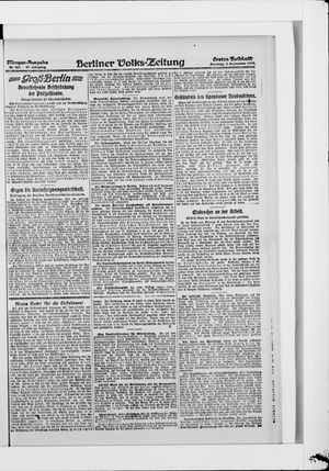 Berliner Volkszeitung on Sep 2, 1919
