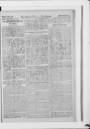 Berliner Volkszeitung vom 14.09.1919