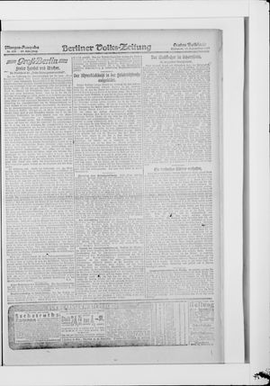 Berliner Volkszeitung vom 17.09.1919
