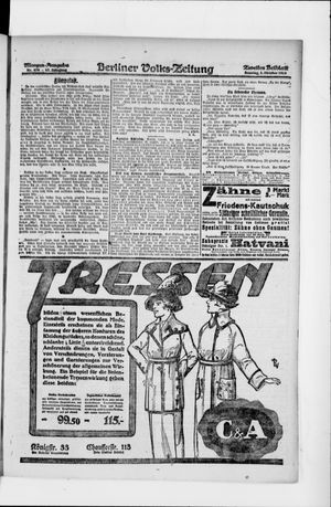 Berliner Volkszeitung vom 05.10.1919