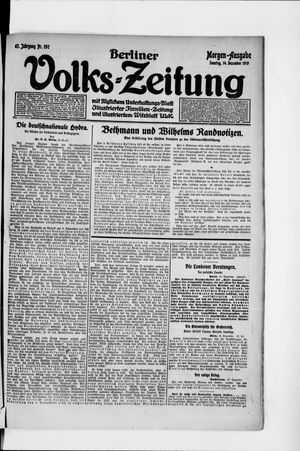 Berliner Volkszeitung vom 14.12.1919