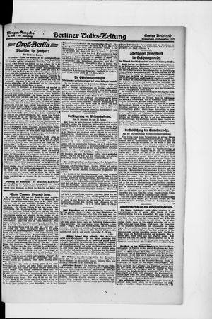 Berliner Volkszeitung vom 18.12.1919
