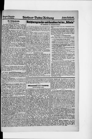 Berliner Volkszeitung vom 23.12.1919