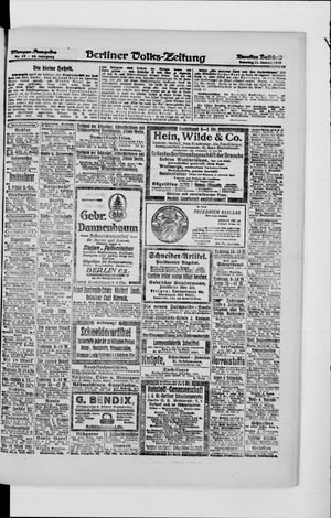 Berliner Volkszeitung vom 11.01.1920