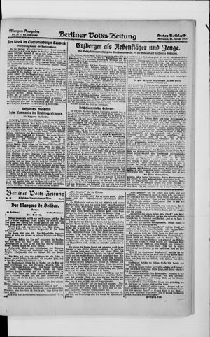 Berliner Volkszeitung on Jan 21, 1920
