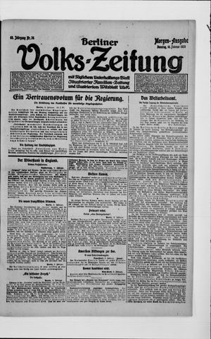 Berliner Volkszeitung vom 10.02.1920