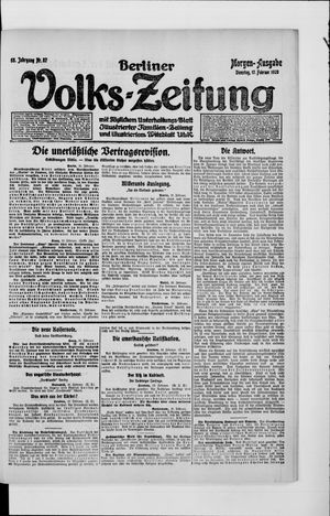 Berliner Volkszeitung vom 17.02.1920