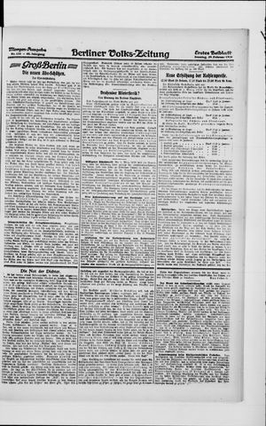 Berliner Volkszeitung vom 29.02.1920