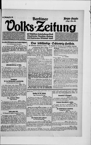 Berliner Volkszeitung vom 05.03.1920
