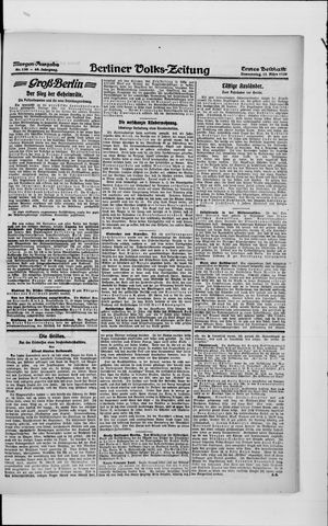 Berliner Volkszeitung vom 11.03.1920