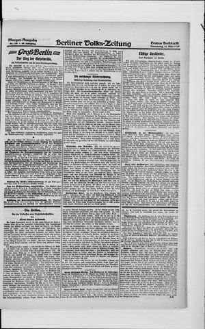 Berliner Volkszeitung vom 11.03.1920