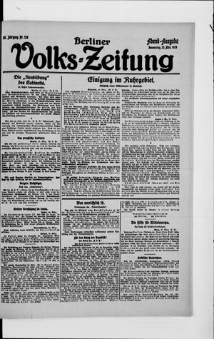 Berliner Volkszeitung vom 25.03.1920