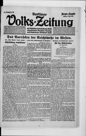 Berliner Volkszeitung on Apr 4, 1920