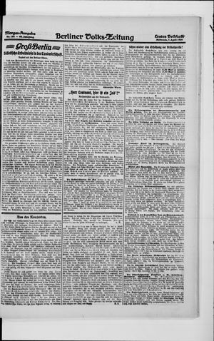 Berliner Volkszeitung on Apr 7, 1920